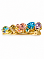 Rainbow Gem Hair Clip