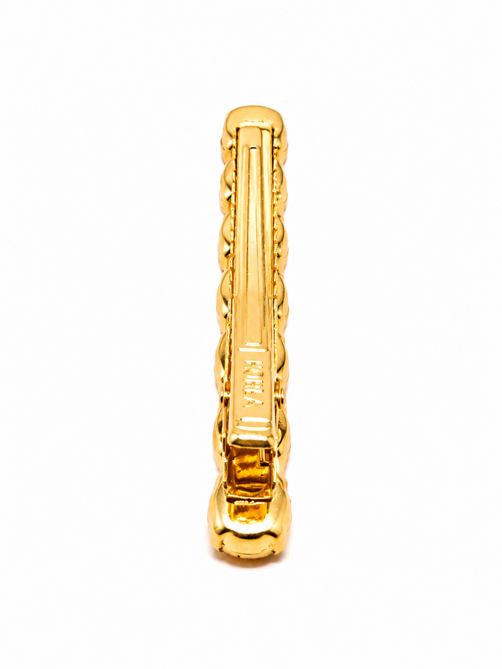 Crimson Pearl Crystal Hair Clip