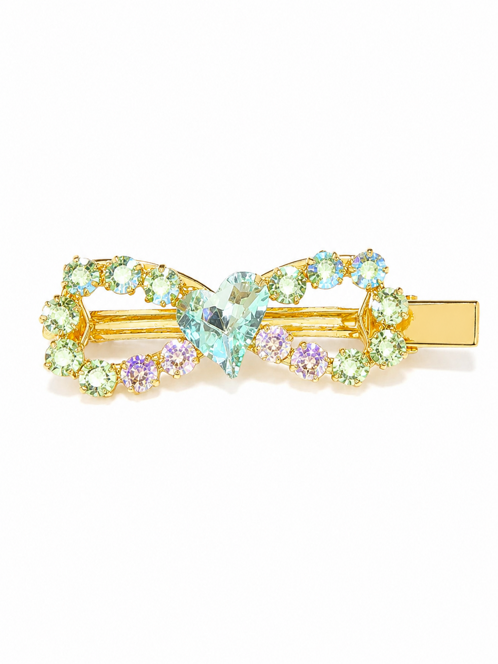 Crystal Bow Hair Clip
