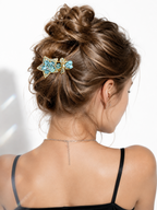 Ocean Star Crystal Hair Clip