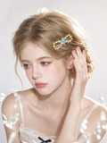 Crystal Bow Hair Clip