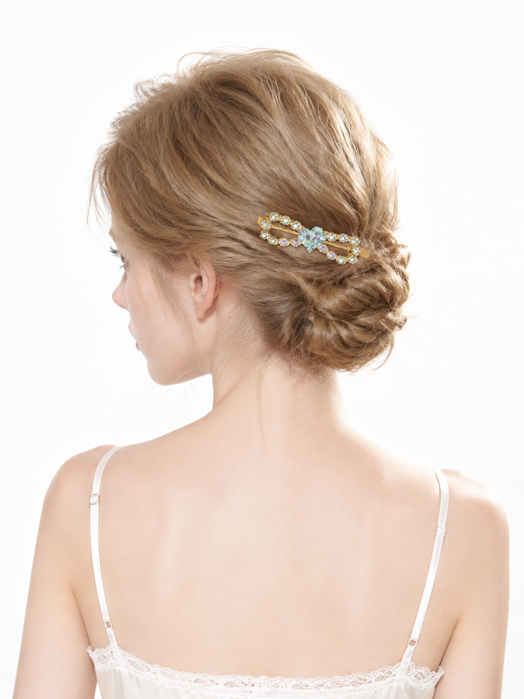 Crystal Bow Hair Clip