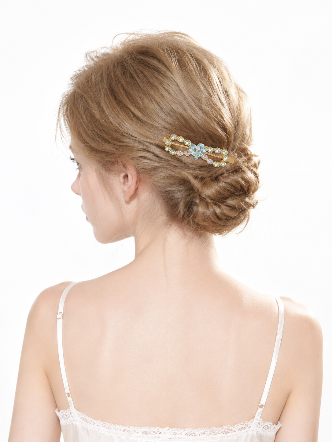 Crystal Bow Hair Clip