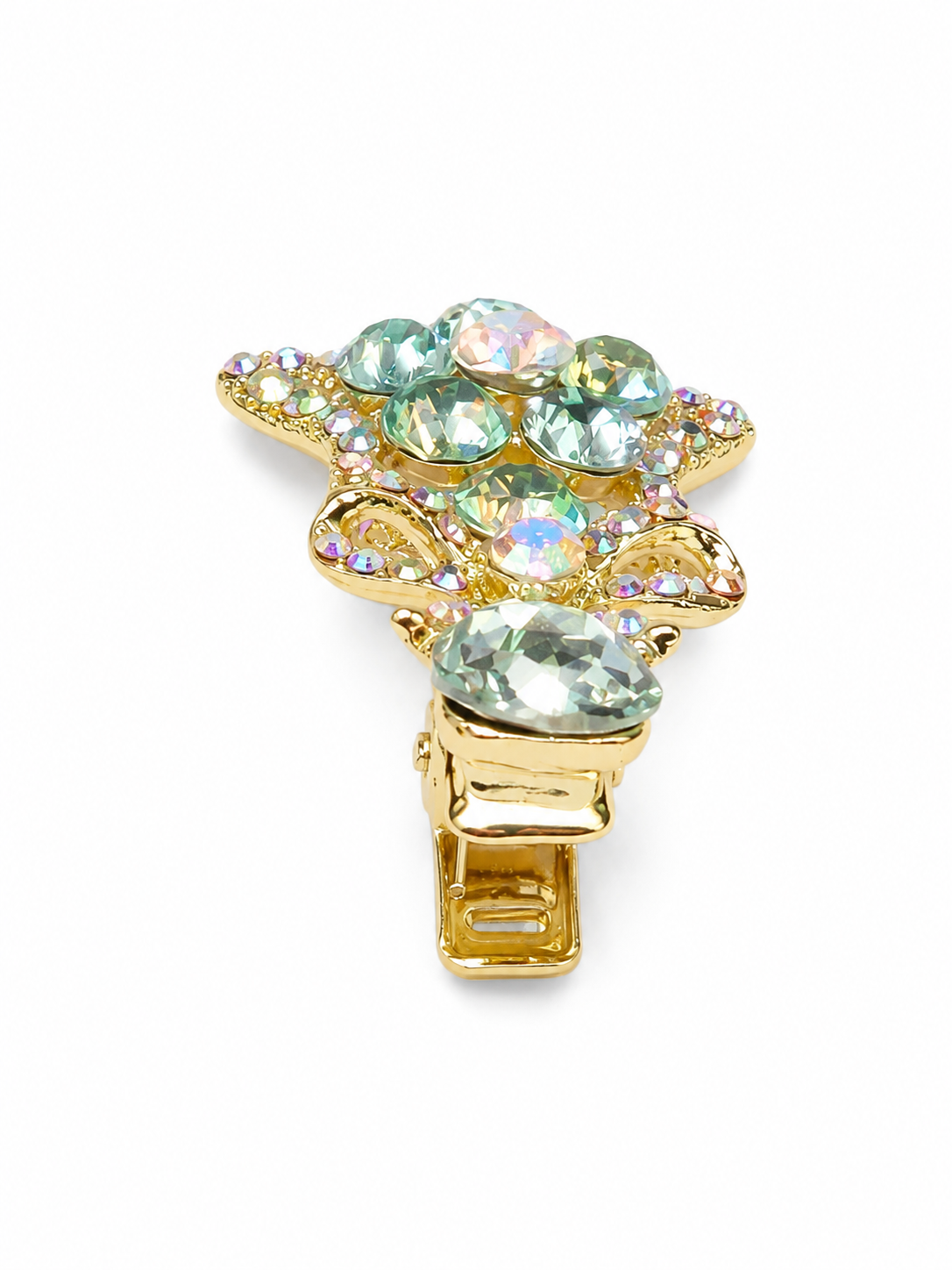 Ocean Star Crystal Hair Clip