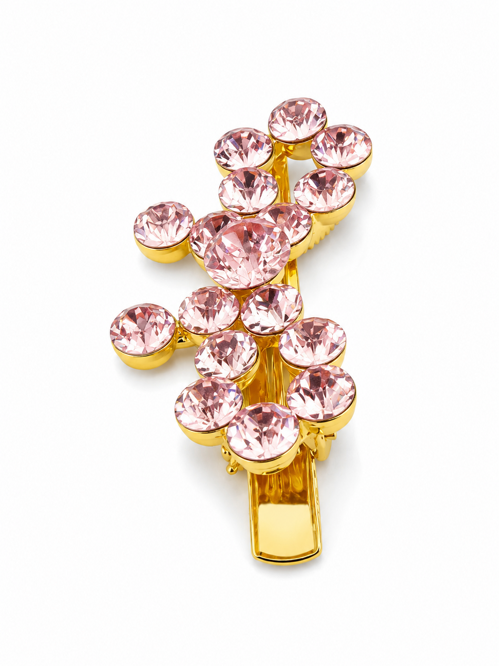 Bubble Blush Butterfly Clip