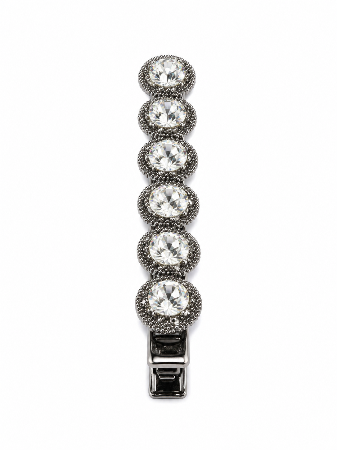 Black Shimmer Star Hair Clip