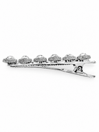 Black Shimmer Star Hair Clip